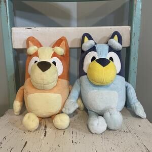 Bluey & Bingo 12" Talking Plush Toys Sing-Along with Sounds Tested & Working